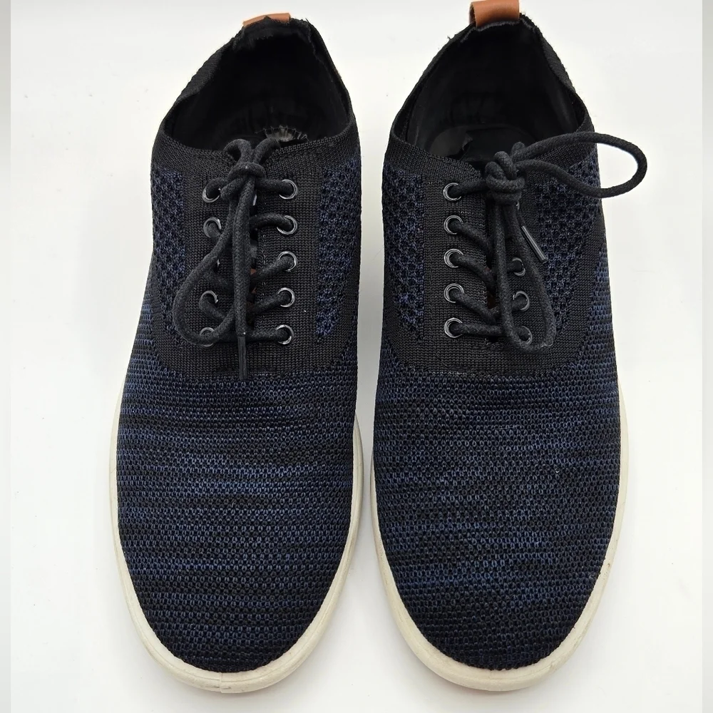 G. H. Bass | Men's Navy/Brown Connor Knit Comfort Boat Shoes Sneakers Size 9